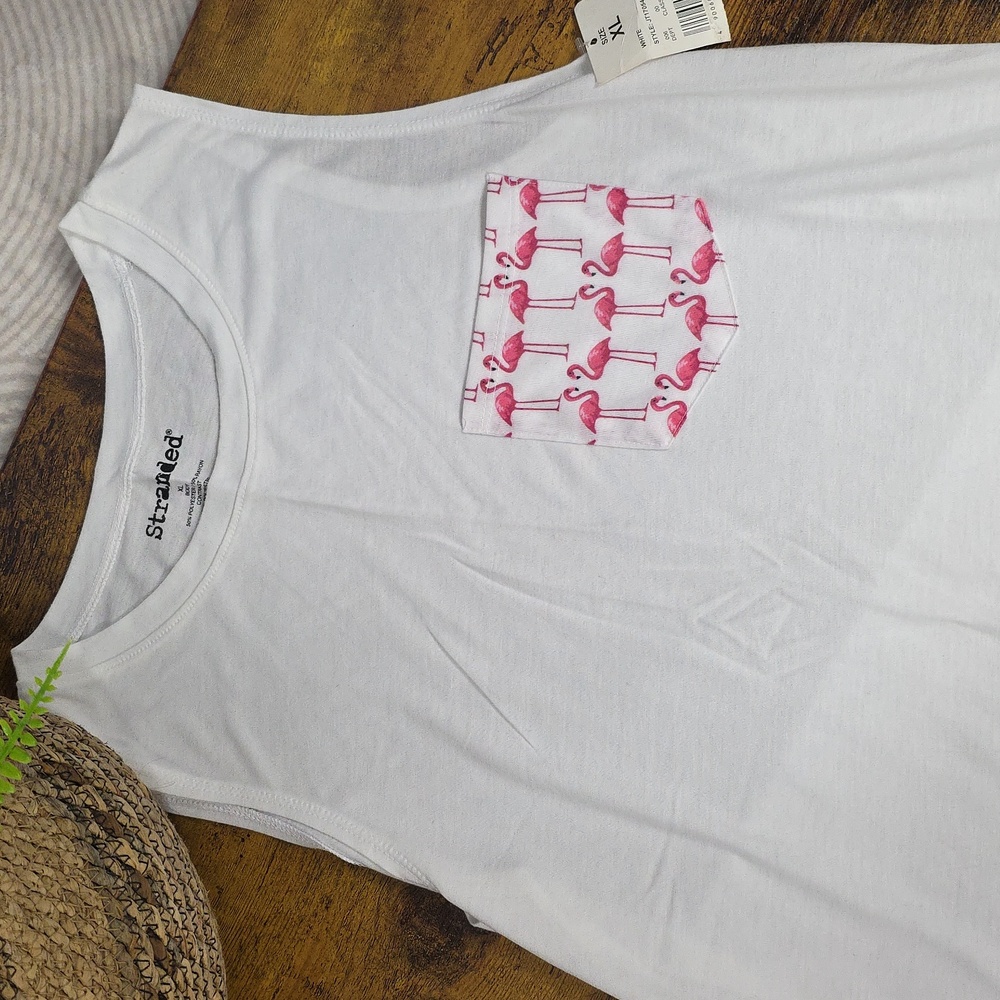 Stranded Flamingo Pocket Tank - Picture 2 of 10